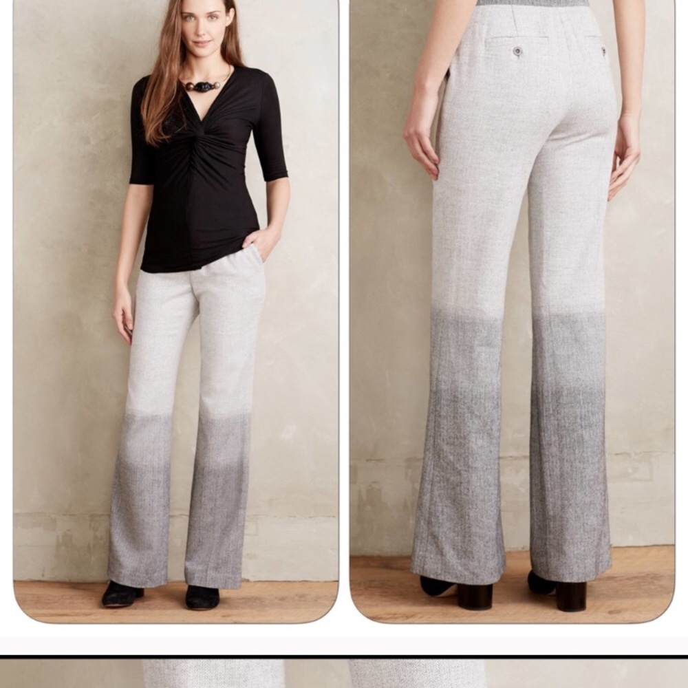 Anthropologie Ombré Trousers.